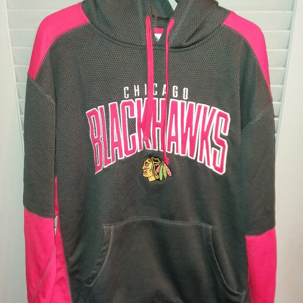 Chicago Blackhawks hockey NHL women's hoodie size large